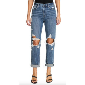 Pistola Denim Jeans Womens 27 Blue Presley High Rise Relaxed Roller Medium Wash